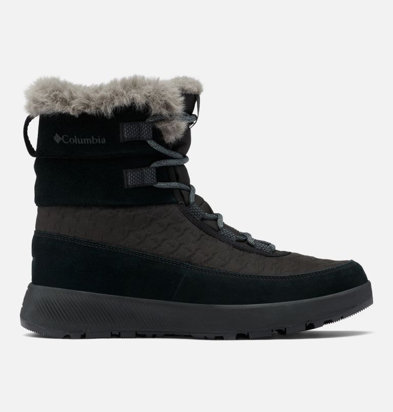 Dámské Zimní Boty Columbia Slopeside Peak™ Omni-Heat™ Infinity Luxe Černé Tmavě Šedé | XDF9189ZO